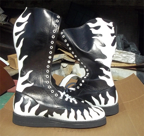 used wrestling boots